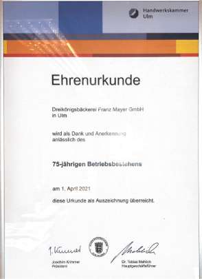 Dreikönigsbäckerei, Haßlerstr. 25, 89077 Ulm - Jetzt vorbestellen unter tel. 0731 / 31 17 4